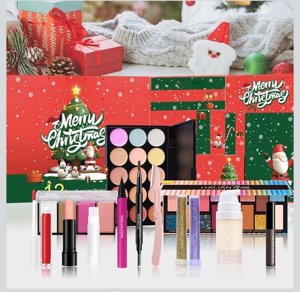 POPFEEL Christmas Makeup‎ 12-Piece Advent Calendar Gift Set